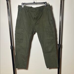 Old Navy Straight Refined Tailored Cargo Pants, 36W 30L